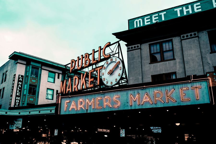 Pike Place Market in Seattle